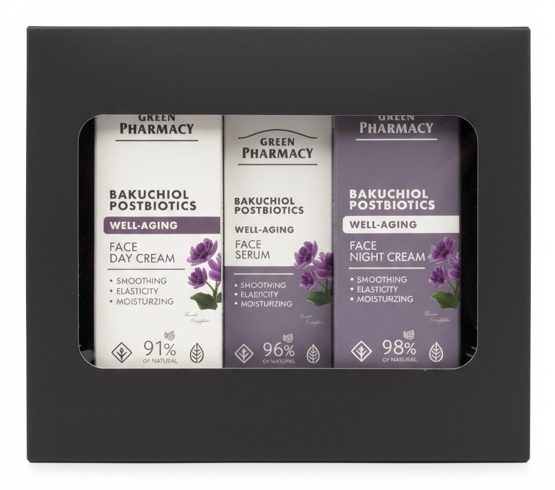 Dárkový balíček Green Pharmacy Bakuchiol a postbiotics