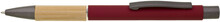 DORIO SOFT propiska bambus/kov - hrot 1,0 mm, erven