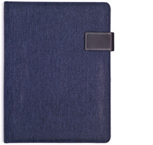 STREPIA A4 portfolio textil /D, modrá