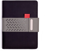 FINTE A5 portfolio PU, černá