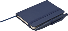 PURENOTE SET z�pisn�k A7 s propiskou, modr� navy