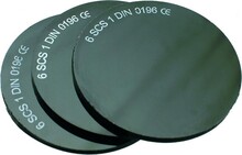 Sklo do sv��e�sk�ch br�l�, tmav�, pr�m�r 50 mm