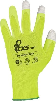 Rukavice BRITA TOUCH, m��en� v PU