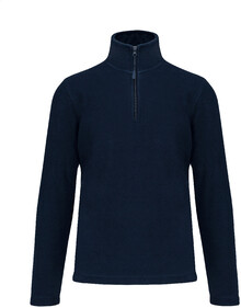 Kr�tk� fleecov� bunda na zip KA912, tmav� modr�