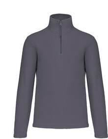 Krtk fleecov bunda na zip KA912, svtle ed