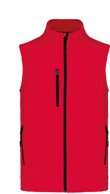 3vrstv softshellov zateplen vesta KA403, erven