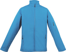 3vrstv� softshellov� bunda LE800, sv�tle modr�