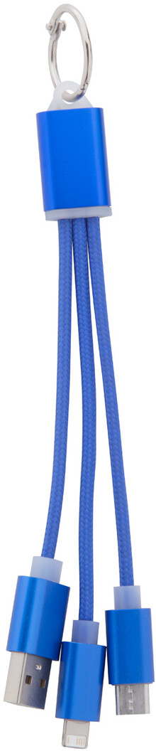 USB nabjec kabel Scolt, modr