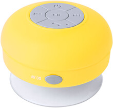 Vodotěsný bluetooth reproduktor Abyss, žlutá