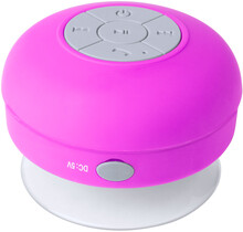 Vodotěsný bluetooth reproduktor Abyss, růžová