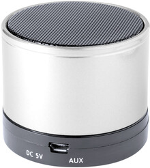 Bluetooth reproduktor Decibel, stříbrná