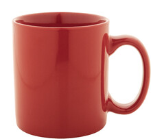 Barevn keramick hrnek Kolomu, erven