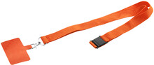 RPET lanyard na mobil Revent Call, oranžová