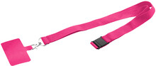 RPET lanyard na mobil Revent Call, růžová