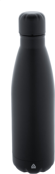 Recyklovan lhev z nerez oceli Refill, ern