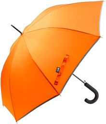 Reflexní RPET deštník Thunder Max, oranžová