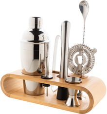 Koktejlov set Paloma, stbrn, prodn