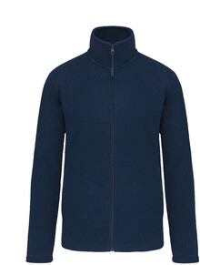 Celopropnac fleecov bunda KA9102, tmav modr