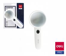 LUPA DELI 60 mm s LED světýlkem