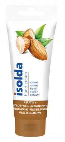 KRÉM NA RUCE ISOLDA 100ml výživný, keratin + mandle