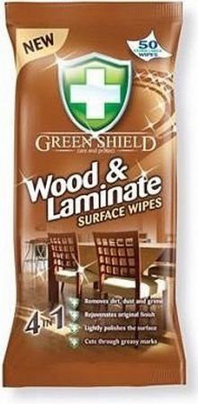 UBROUSKY ÚKLIDOVÉ GREEN SHIELD na dřevo a laminát