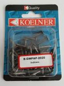HEBKY SET KALEN POZINK. 2,0x15mm/30ks