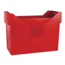 Box na zvsn desky DONAU, archivan, 16,3 x 36,5 x 26 cm, erven