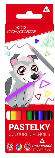 PASTELKY CONCORDE trojhrann� 18ks