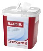 UTĚRKA Chicopee S.U.D.S. Microfibre cleaning wipe, bílá, 200 útržků