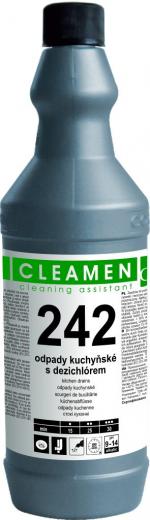 CLEAMEN 242 odpady kuchysk s dezichlrem 1l