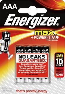 BATERIE  ENERGIZER LR3 AAA tužková mini, 4 ks