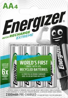 BATERIE  ENERGIZER DOBÍJECÍ HR6, 4 ks