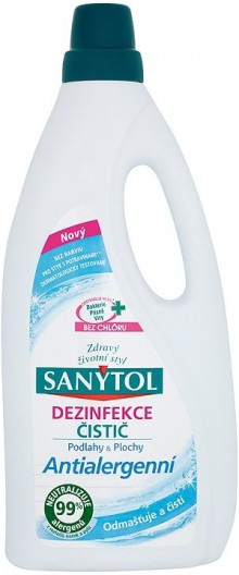 Sanytol dezinfekce na podlahu 1000ml, rostlinný původ