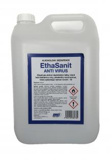 Dezinfekce na ruce EthaSanit, alkoholová, 5 l