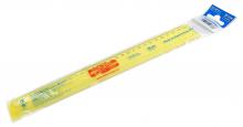 Pravítko plastové KOH-I-NOOR 30cm - žluté