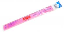 Pravítko plastové KOH-I-NOOR 30cm - růžové