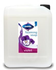 Tekuté mýdlo Isolda, zpěňovací růžové, 5 l