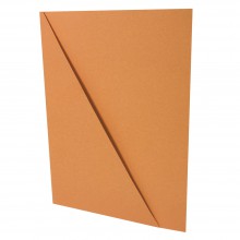 Desky - mapa HIT OFFICE Classic A4, s rohem, oranov