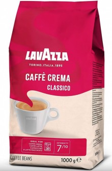 Kva Lavazza Caff Crema classico, zrnkov,  1kg