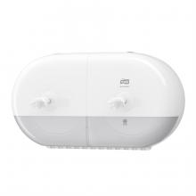 Zsobnk na toaletn papr Tork SmartOne mini 682000, twin, bl, systm T9