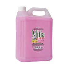 Tekuté mýdlo Mitia Family, Spring flowers, fialové, 5 l