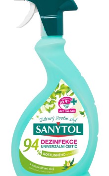Sanytol univerzální čistič 500ml s rozprašovačem, rostlinný původ 94 %