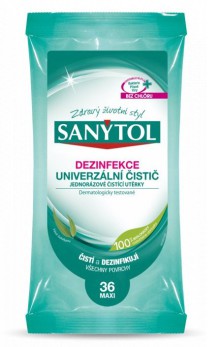SANYTOL DEZINFEKN UTRKY 36 ks