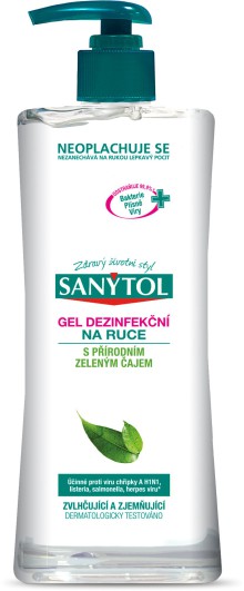 Dezinfekce na ruce Sanytol, gelová, 500 ml