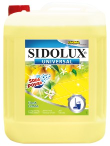 Čistící prostředek Sidolux Universal, svěží citrón, 5 l