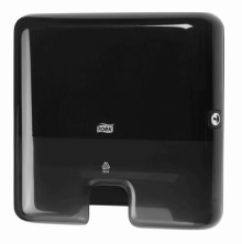 Zásobník na skládané papírové ručníky Tork Xpress Mini Multifold 552108, černý, systém H2