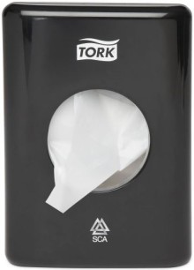 Zásobník na hygienické sáčky Tork 566008, černý, systém B5