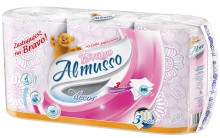 Kuchyňská papírová utěrka Almusso Bravo, 3 vrstvy, celulóza, 24 m