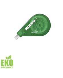 Korekční strojek Roll on Kores Eco, 15 m x 4,2 mm, zelený