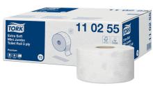 Toaletn papr mini Jumbo Tork 110255,  extra jemn, 3vrstv, systm T2